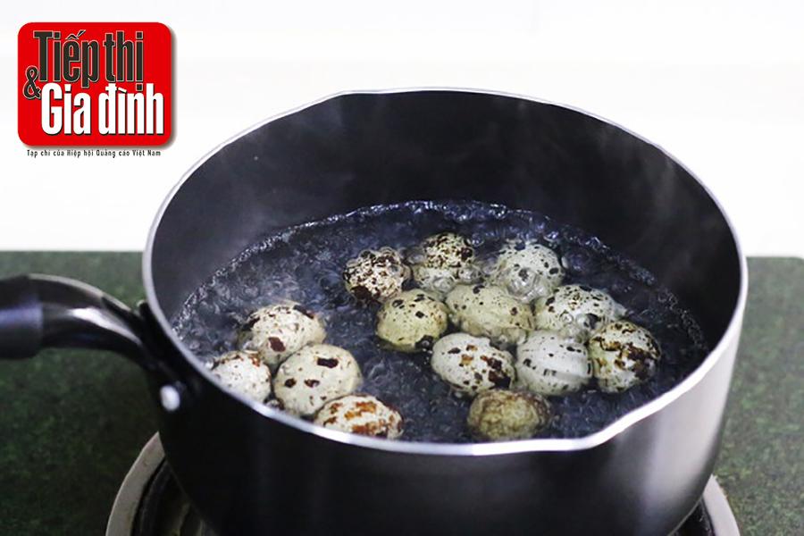 Cách luộc trứng cút lòng đào ngon, không tanh, dễ bóc vỏ
