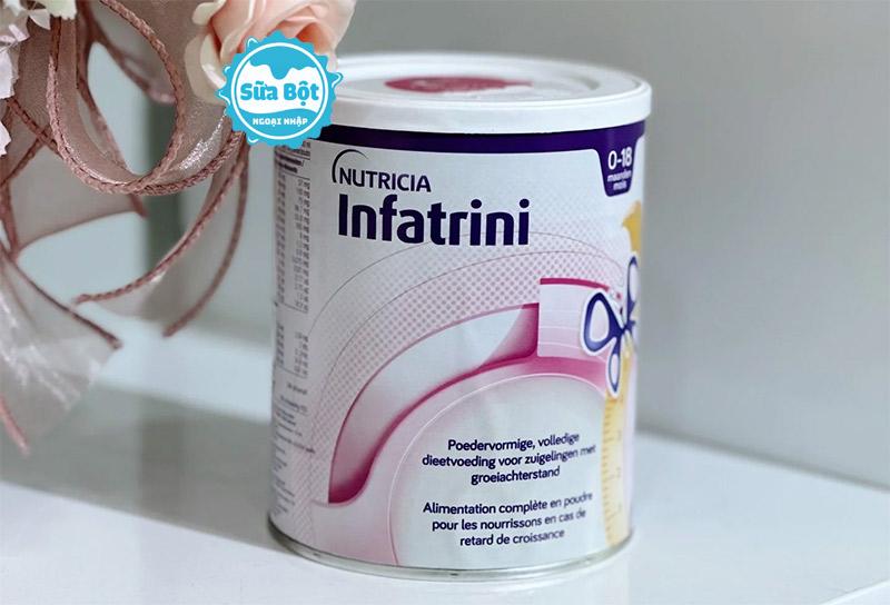 Sữa Infatrini 400g của Đức cho bé 0-18 tháng-dòng sữa cao năng lượng