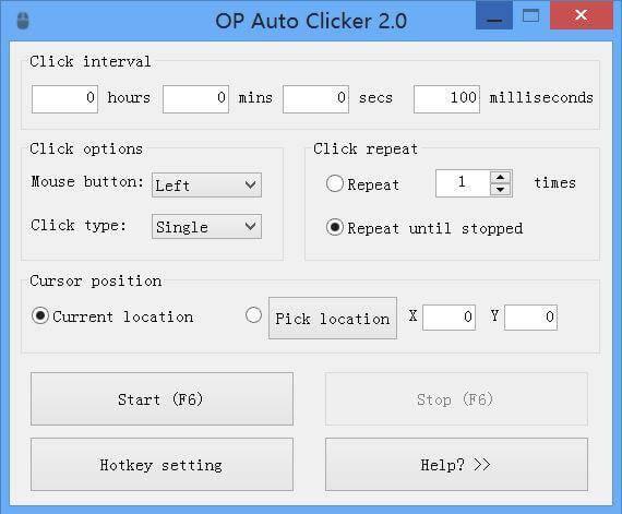 Auto-Clicker   3.0 Đặt chuột tự động