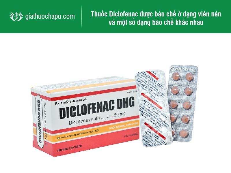 Thuốc Diclofenac là gì? Tác dụng và cách dùng thuốc tiêm Diclofenac