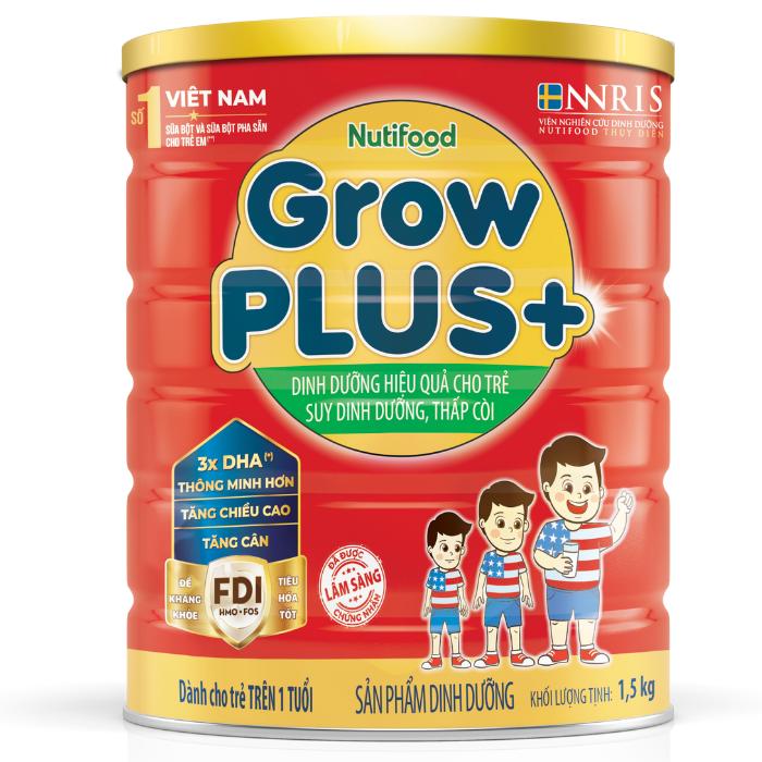 Sữa Grow Plus đỏ 1.5kg cho bé trên 1 tuổi