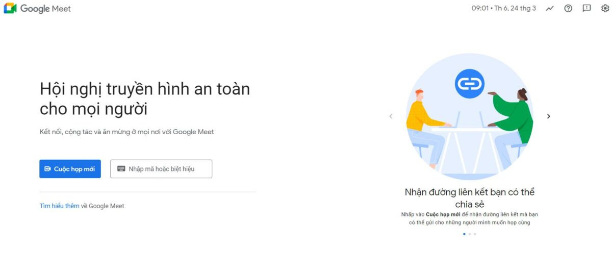 Google meet giới hạn thời gian và 100 người phải làm sao?