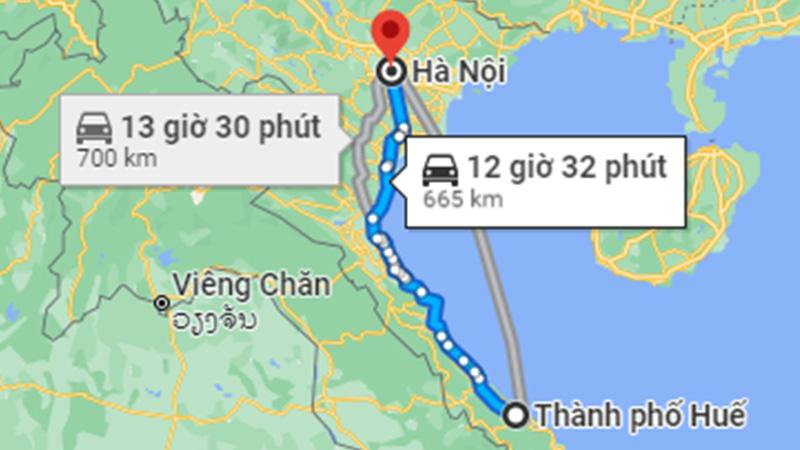 [MỚI] Khoảng cách Huế Hà Nội bao nhiêu km?