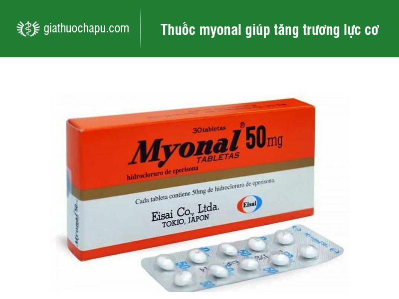 Thuốc Myonal là thuốc gì? Công dụng và giá bán bao nhiêu?