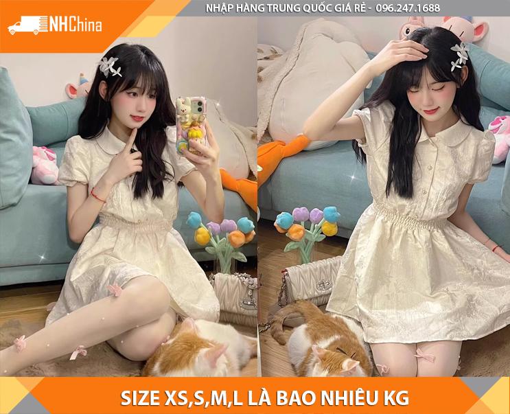 Size XS,S, M, L, XL là bao nhiêu kg?
