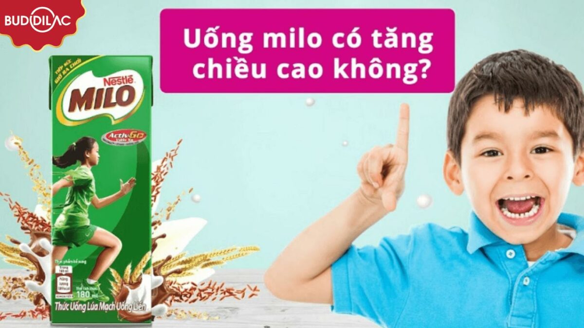 Sự thật trẻ em uống sữa milo có tăng chiều cao không?