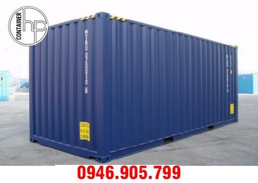 Kích thước container 20 feet là bao nhiêu ?