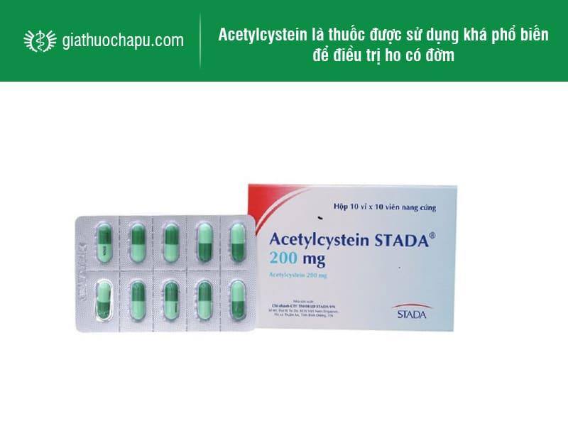 Thuốc Acetylcystein là gì? Tác dụng, cách dùng và giá tiền bao nhiêu?