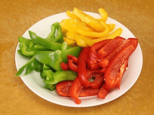 Những thực phẩm tránh kết hợp với ớt chuông