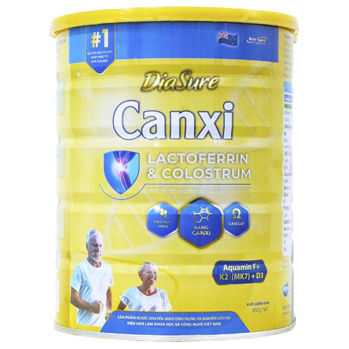 Sữa Diasure Canxi 850g- Sữa non cho xương khớp tốt nhất