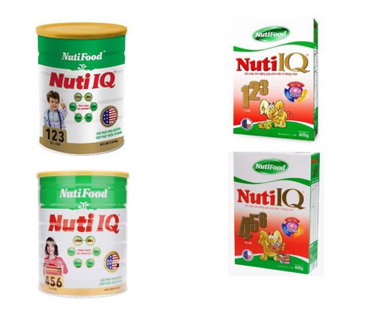 Tất cả các loại sữa bột Nutifood cho trẻ trên 1 tuổi tốt nhất